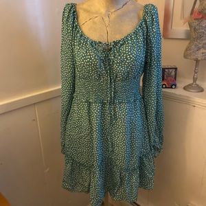 Bohemian peasant dress